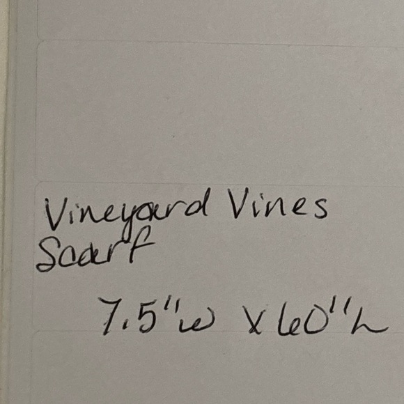 Vineyard vines wool knit scarf - Picture 6 of 6